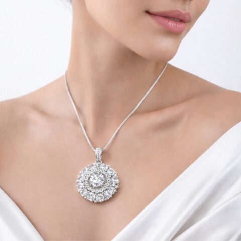 Celestial Brilliance Pendant set