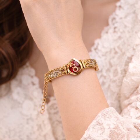 Heritage Charm Stone Bracelet