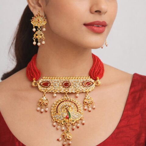Mayura Heritage Necklace Set
