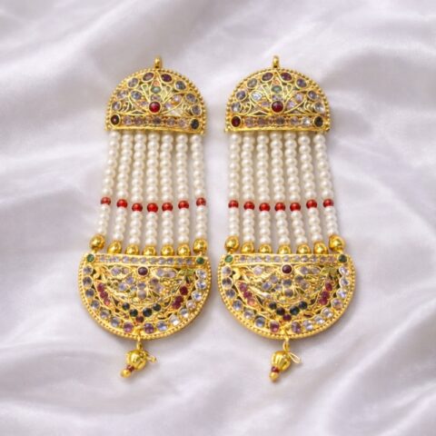 Pearl Cascade Heritage Drop Earrings