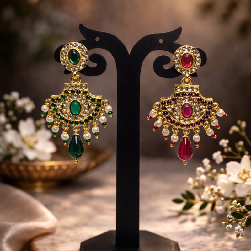 Sajaura Royal Necklace Set - Image 4