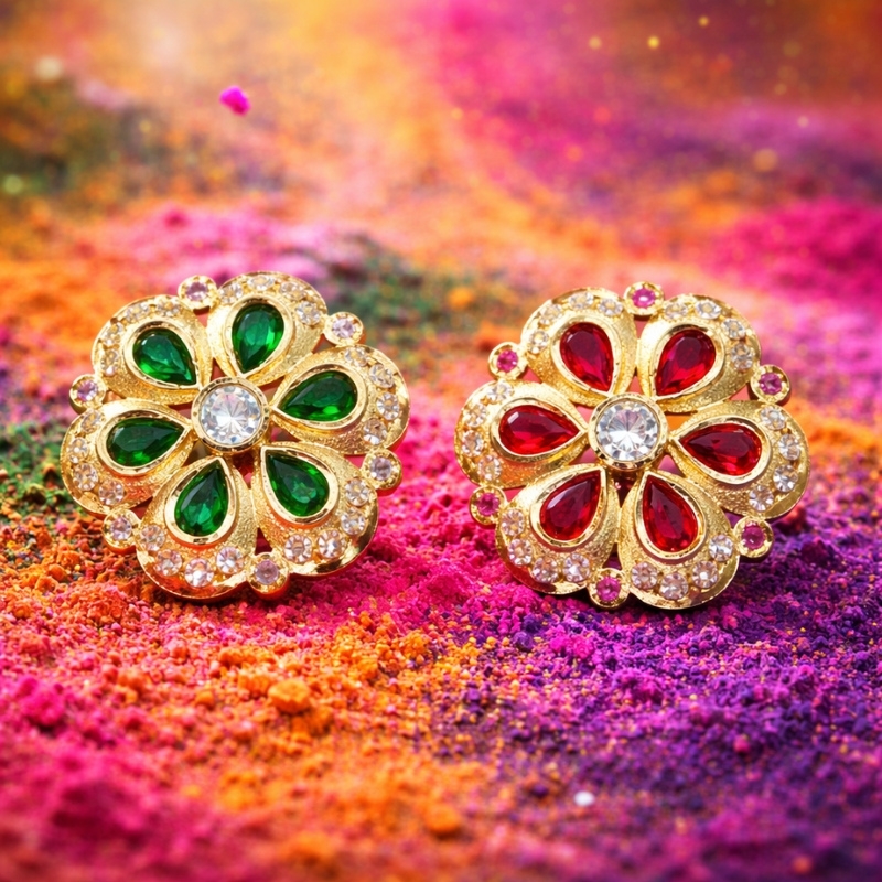 Gulrang Blossom Rings