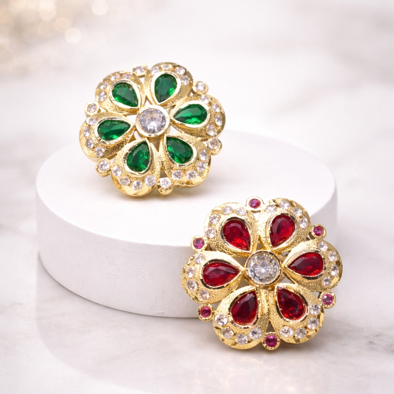 Gulrang Blossom Rings - Image 2