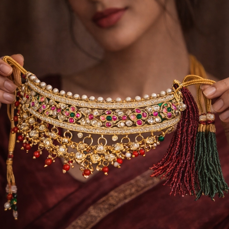 Zaira Festive Tassel Necklace