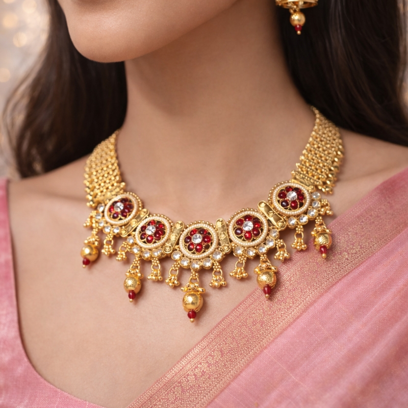 Elara Statement Necklace - Image 2