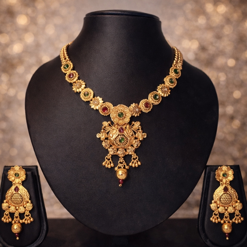 Zarika Heirloom Necklace Set