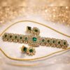 Emerald Glow Choker Set