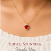 Summer Collection Heart Pendant Necklace for Women